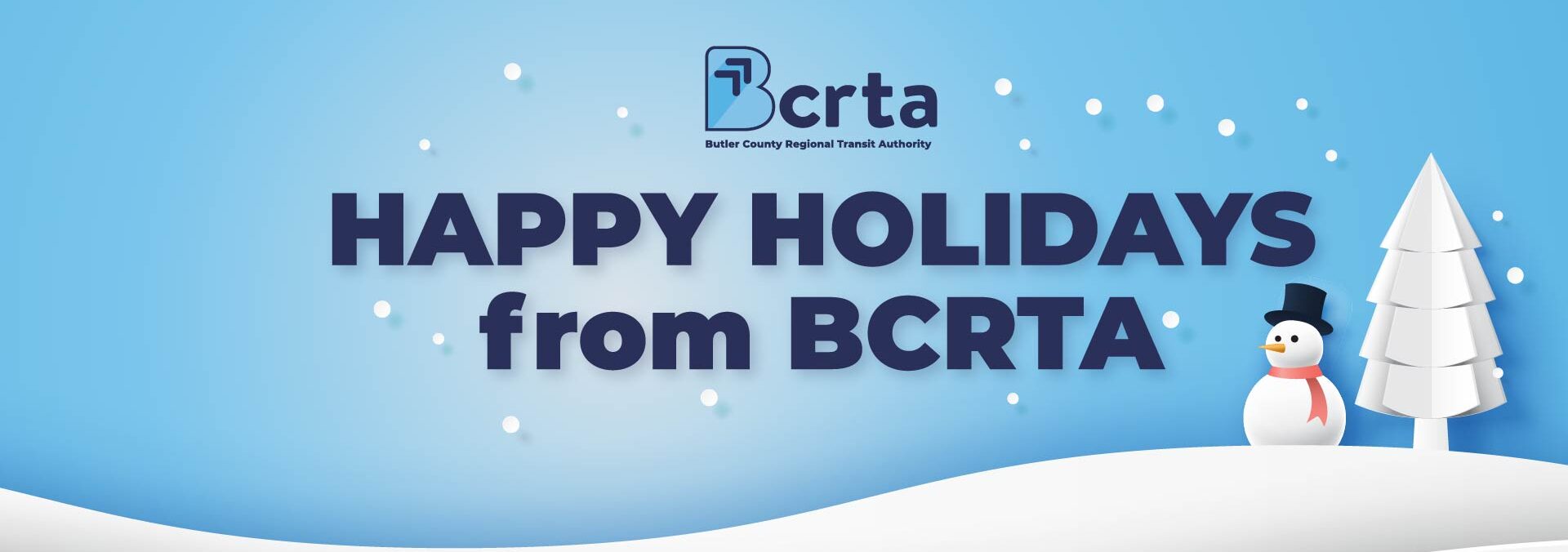 Happy Holidays from BCRTA